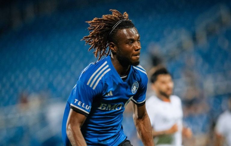 Jules-Anthony Vilsaint échangé au Toronto FC Jules-Anthony Vilsaint dans l'uniforme du CF Montréal. (Capture d'écran - Page Facebook du CF Montréal)
