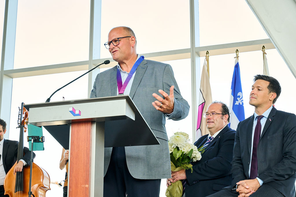 L’agriculteur Jocelyn Gibouleau. (Photo gracieuseté - Jany Tremblay)
