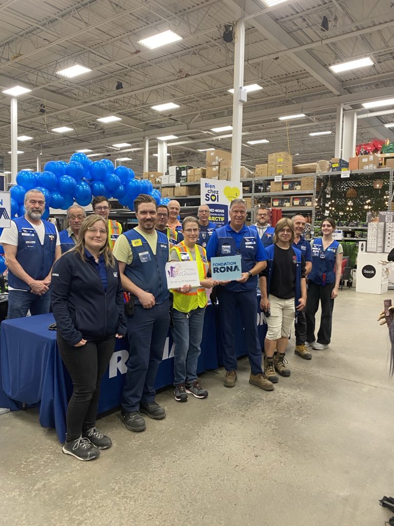 Photo d'une édition antérieure de la campagne Bien chez soi de la Fondation RONA. (Photo gracieuseté)