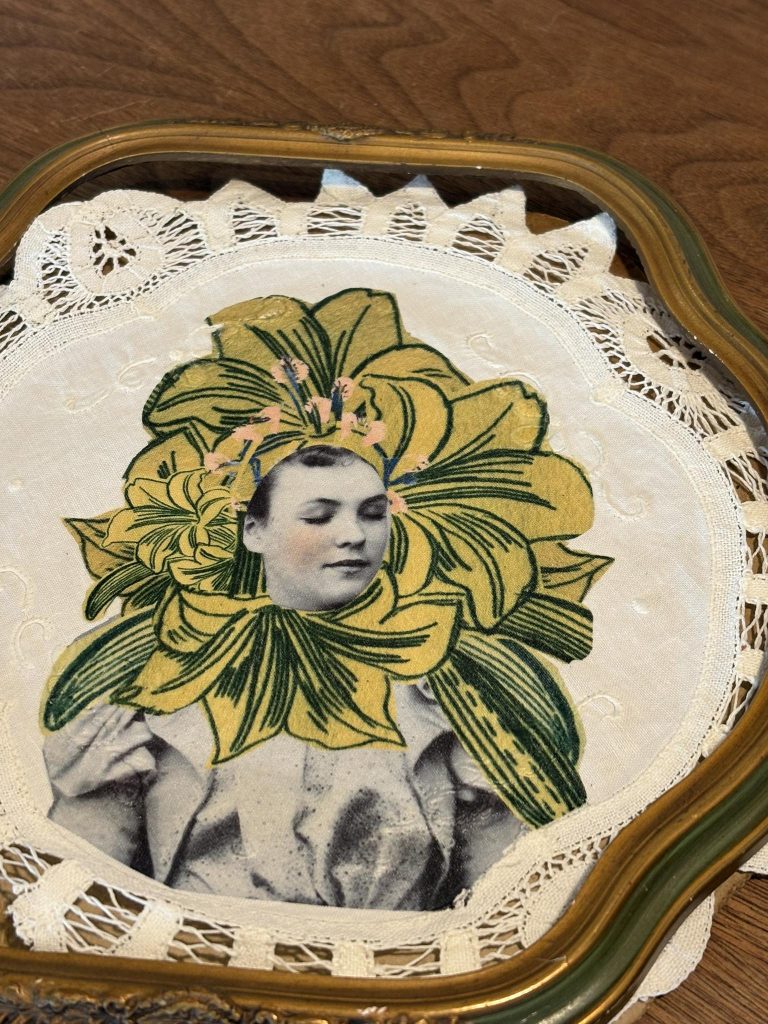 Une oeuvre faisant partie de la nouvelle exposition solo de Katy Lemay. (Photo gracieuseté - Page Facebook Katy Lemay)