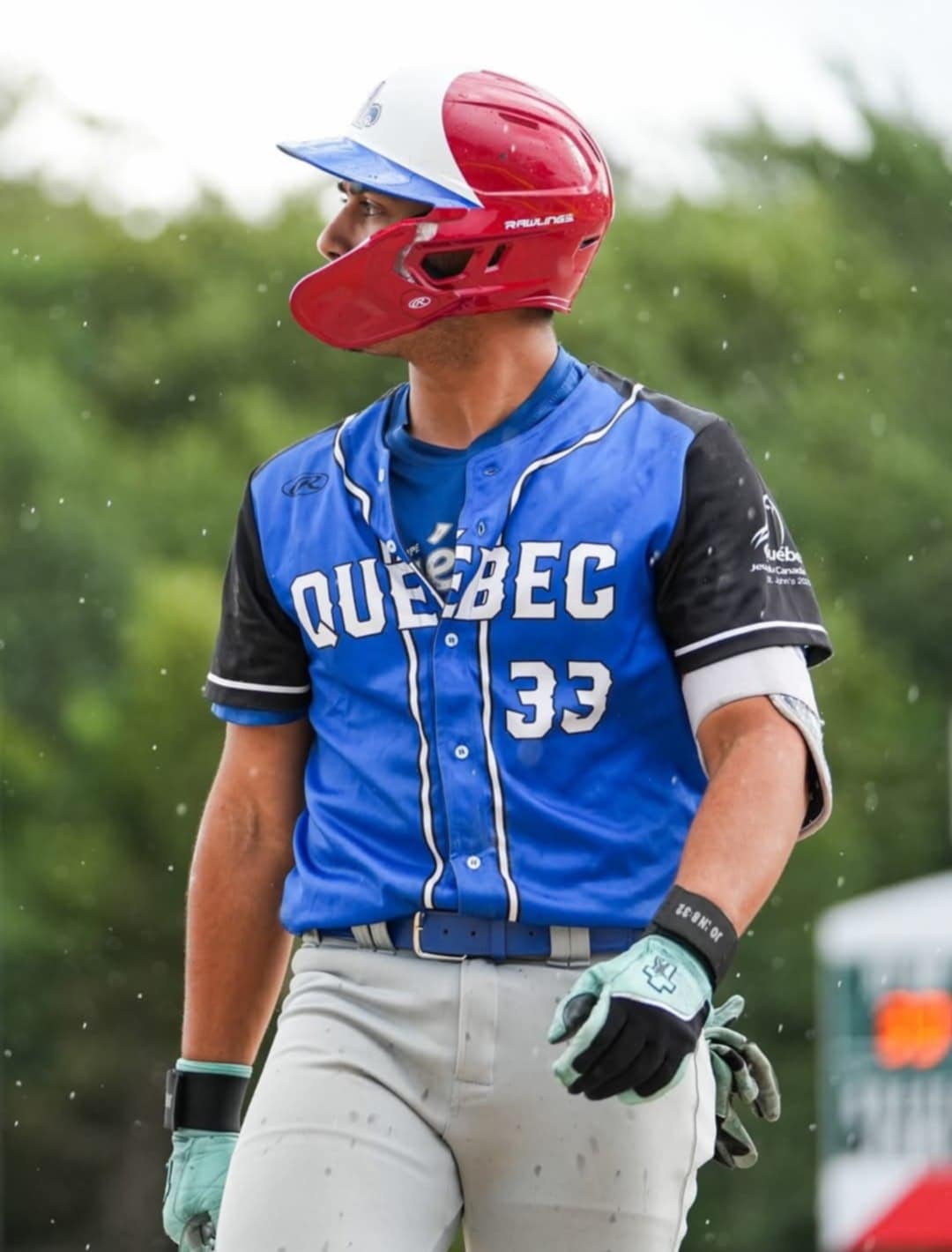Arnold Ohanian dans l’uniforme de l’équipe du Québec. (Photo gracieuseté)