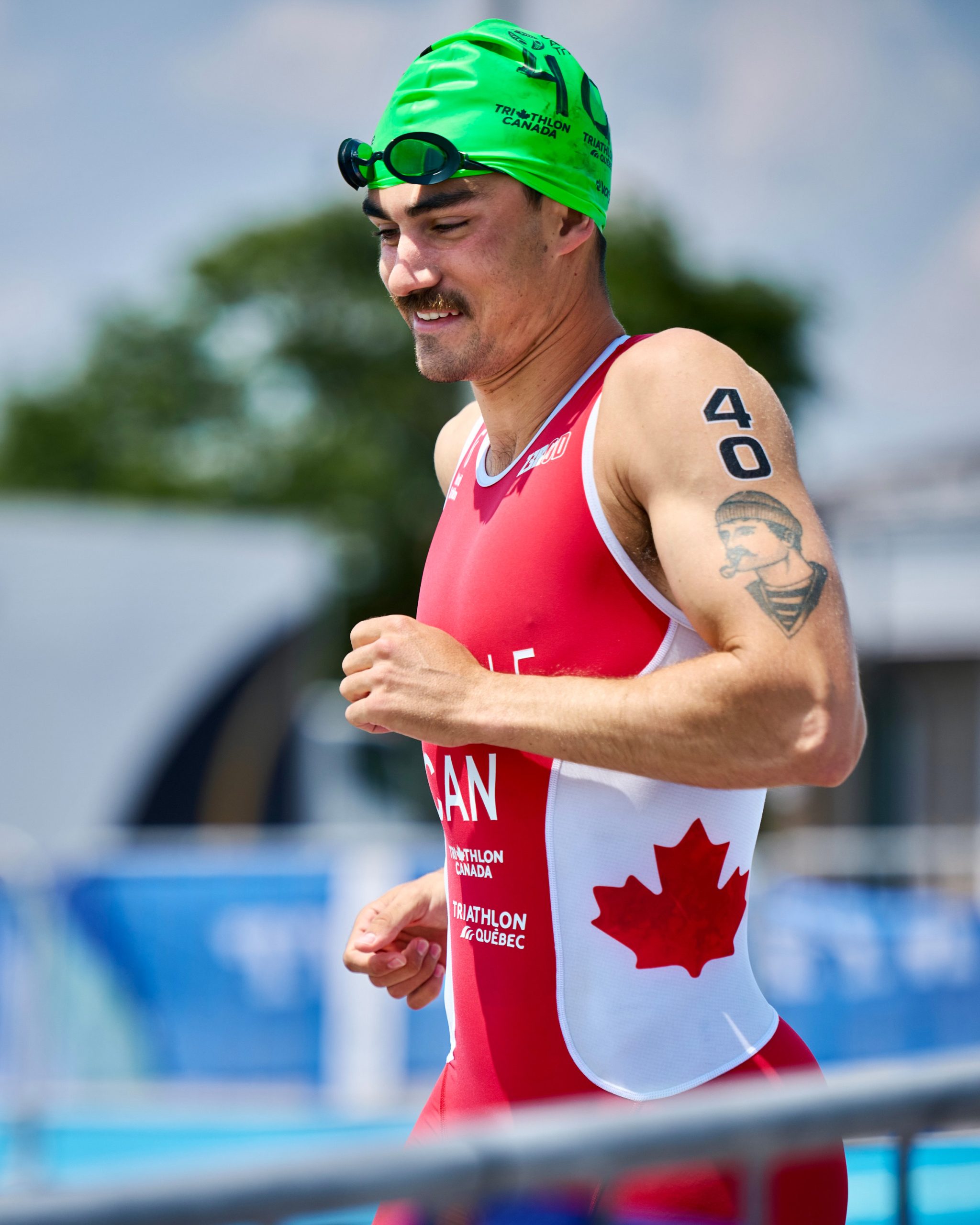 Filip Mainville lors d'une compétition. (Photo gracieuseté)