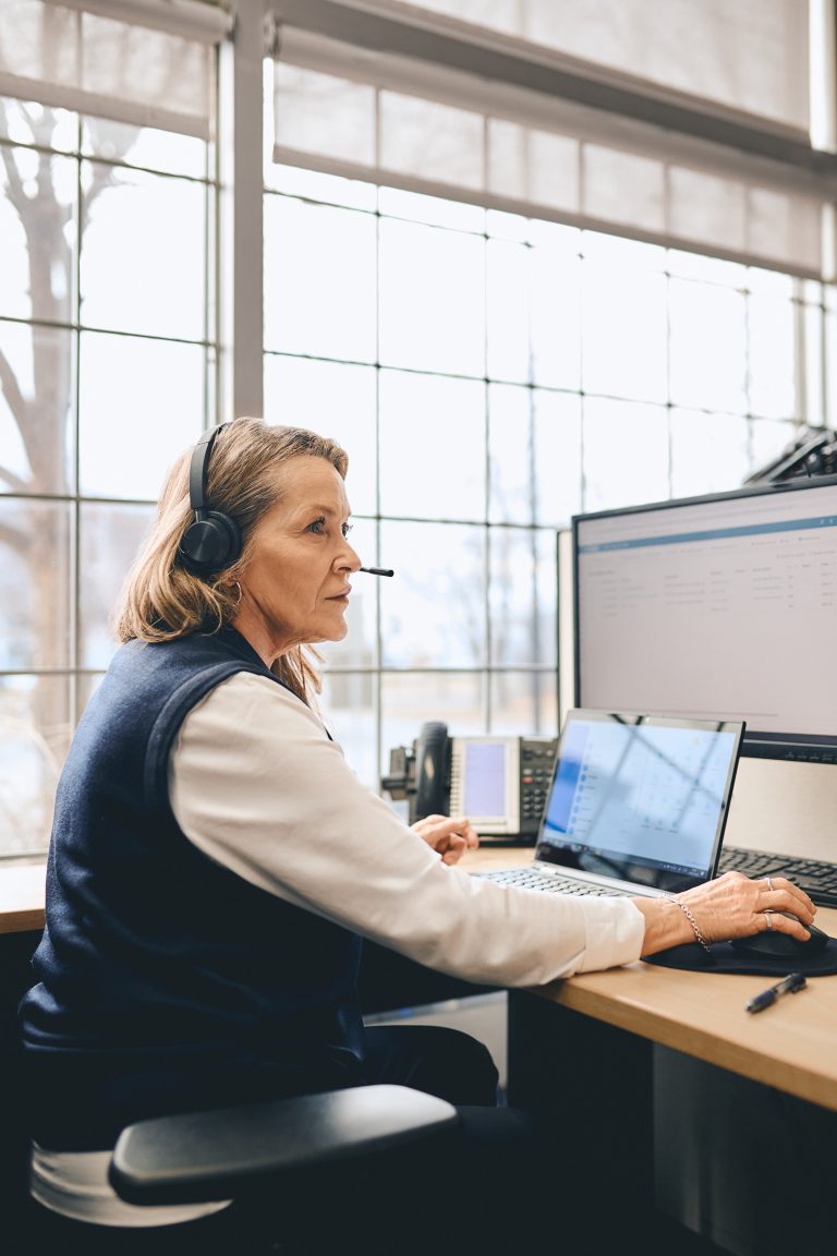 Agente affectée au service à la clientèle 311.