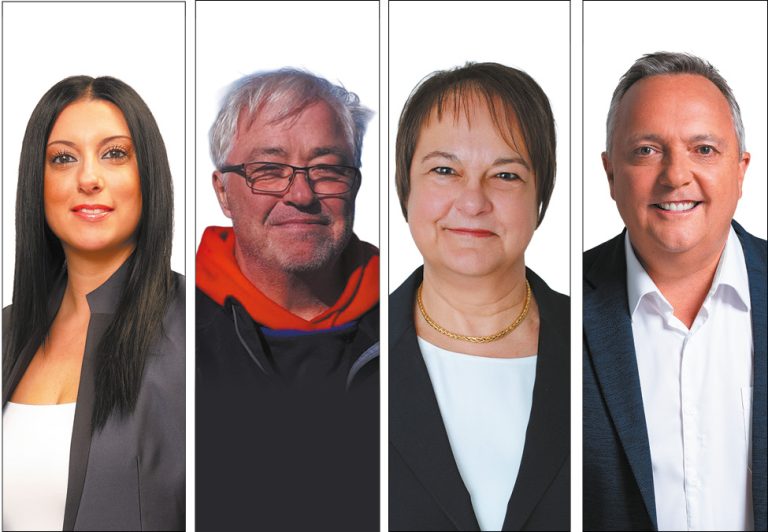 Dans l’ordre habituel, les candidats à la succession de Jocelyne Frédéric-Gauthier, qui quitte son poste de conseillère dans Auteuil, sont Melissa Annisi Palmieri (Action Laval, Michel Cantin (indépendant), Marielle Cormouls-Houlès (Parti Laval - Équipe Larochelle) et Sylvain Yelle (Mouvement Lavallois - Équipe Stéphane Boyer).