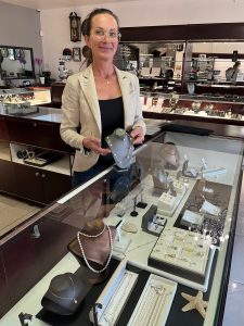 Sonia Auzat de la Bijouterie Gémeaux.(Photo 2M.Media - Geneviève Quessy)