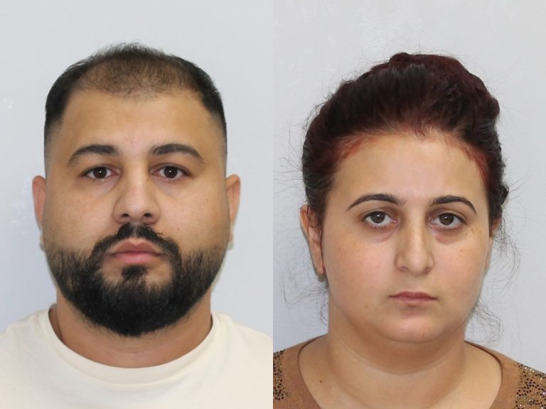 Couple arrêté pour vol de bijoux sur des personnes âgées Arrêtés pour le vol d’un bijou sur une dame octogénaire, Nicolai Galatan Oinescu et Isaura Alesandru n’en seraient pas à leur premier délit du genre à travers le Canada. (Photos gracieuseté - Service de police de Laval)