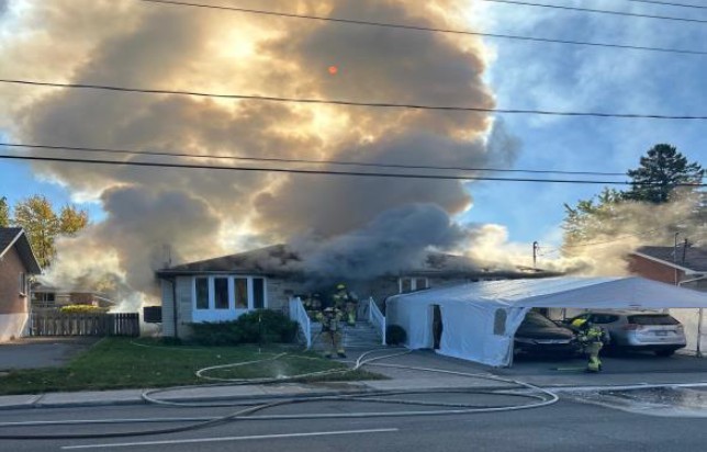 Laval a été le théâtre d’un 7e feu causé par un mégot de cigarette, ou autre article de fumeur, maîtrisé en mois d’une heure par ses pompiers. (Photo gracieuseté)