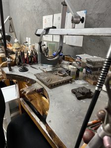 L’atelier de la Bijouterie Gémeaux.(Photo 2M.Media - Geneviève Quessy) 