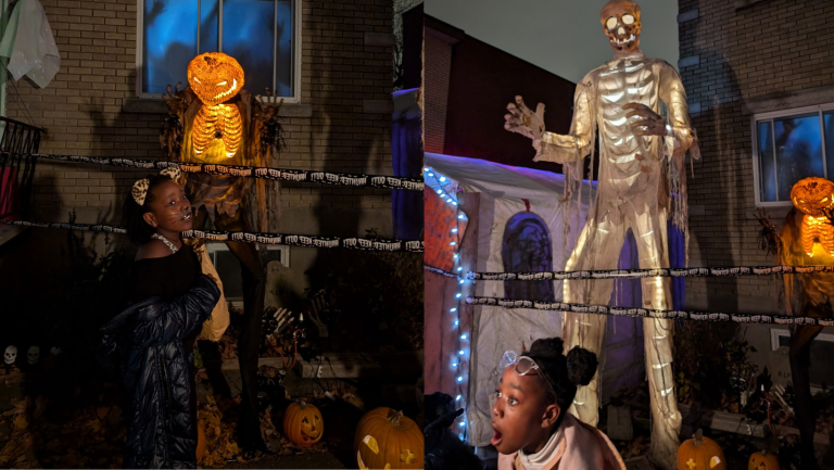 Un mois de travail pour créer un labyrinthe de l’horreur à Pont-Viau Cette année, une salle de bain de l’horreur sera ajoutée aux installations d’Halloween de la famille Lalonde. (Photo gracieuseté)