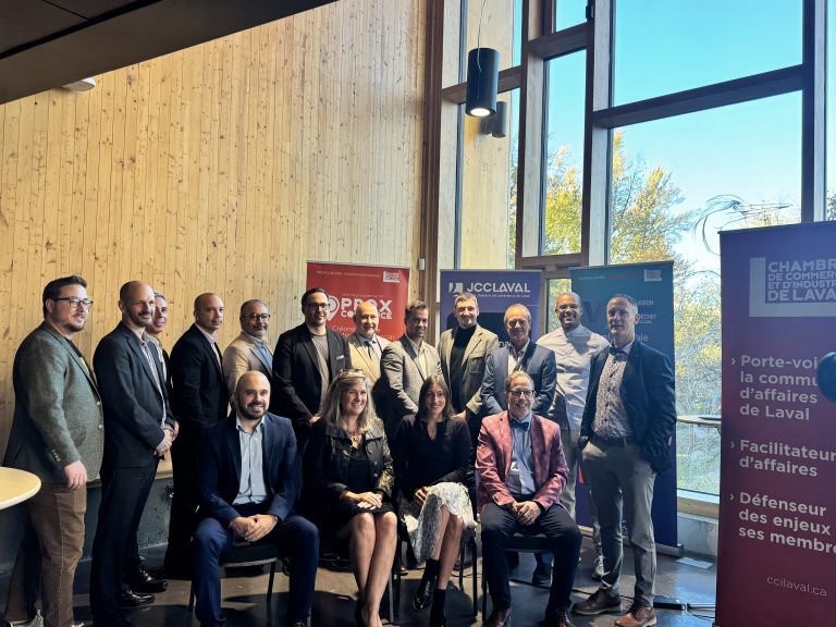 Le nouveau conseil d’administration 25-26 élu de la CCILaval (Photo gracieuseté - CCILaval)