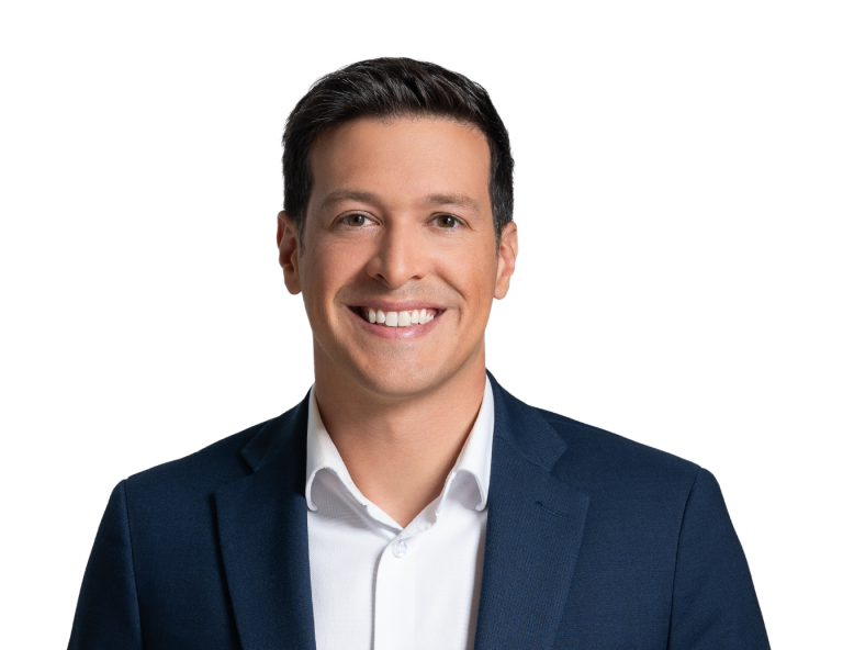 Stéphane Boyer, chef du Mouvement lavallois et candidat à sa réélection à la mairie de Laval.