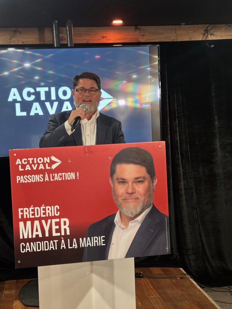 Élections municipales 2025 | Suivez Action Laval en direct