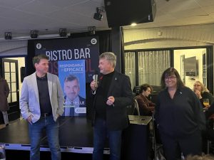 Martin Vaillancourt, Claude Larochelle et Louise Lortie.