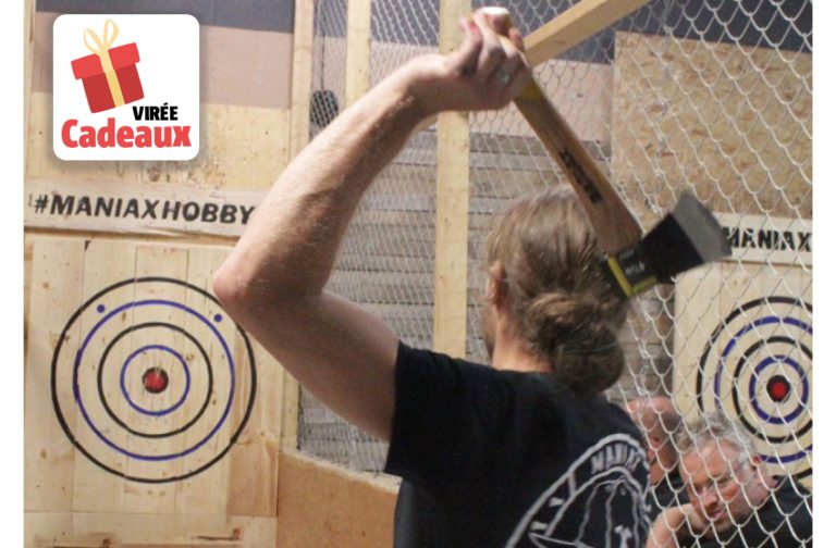 À GAGNER: Forfait 70 minutes pour 4 personnes, valeur de 120$ chez Maniax