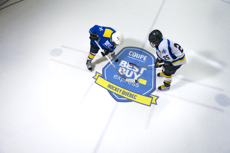 Laval accueillera la finale de la Coupe Best Buy Express Le nouveau tournoi organisé en partenariat par Best Buy Express et Hockey Québec vise les jeunes de 13 à 17 ans. (Photo gracieuseté)