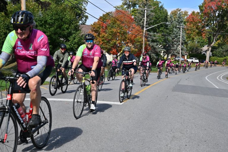 Des participants au Tour de Rein Éric Chandonnet 2025. (Photo gracieuseté - Martin Alarie)