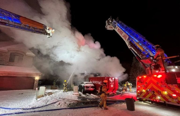 Plus de 1,7 M$ de dégâts dans un 2e feu dû à un article de fumeur en moins de 24 heures Un article de fumeur (mégot de cigarette, cigare, allumette, etc) serait à l’origine d’un deuxième feu de cause quasi identique survenu sur le territoire de Laval, le dimanche 7 décembre. (Photo gracieuseté)