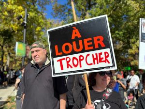 Ce n’est pas d’hier que le Front d’action populaire en réaménagement urbain (FRAPRU) dénonce l’inabordabilité des logements.