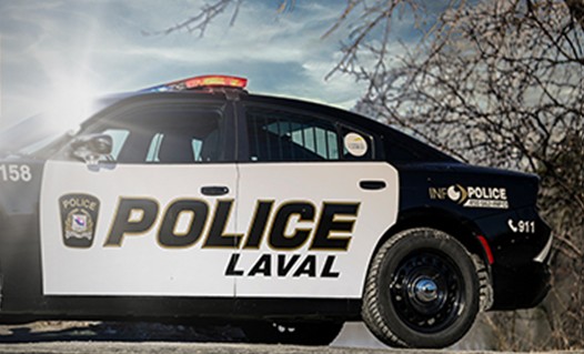 La police de Laval déploie une nouvelle approche alors que de nombreux commerces ont subi de l’intimidation et extorsion depuis janvier 2025 dans la région. (Photo gracieuseté – Service de police de Laval)