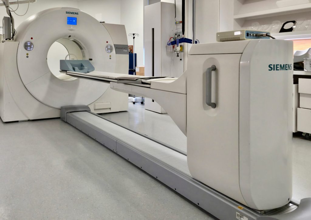 Appareil utilisé pour réaliser les TEP au NaF. (Photo gracieuseté)