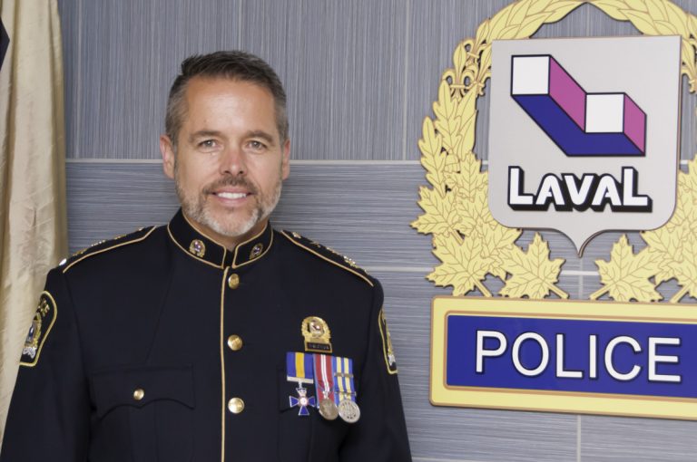Le chef de la police de Laval Pierre Brochet quittera en janvier Le directeur du Service de police de Laval Pierre Brochet quittera l’organisation après plus de 12 ans de services. (Photo 2M.Media – Archives)