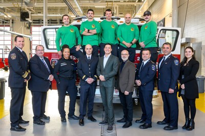 Laval et son Service de sécurité incendie renouvellent leur entente avec Urgences-santé avec quelques améliorations afin d’accroître leur réponse aux appels d’urgence. (Photo gracieuseté – Vincent Girard)