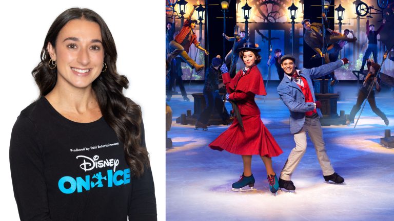 Melina Di Lauro à l’aventure avec Disney sur glace La Lavalloise Melina Di Lauro qui participe à la tournée Aventures sur la route de Disney sur glace. (Photos gracieuseté)