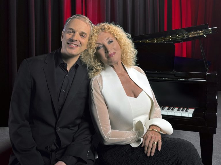 Un Piano Pour Noël, Marie-Michèle Desrosiers et Stéphane Aubin. (Photo gracieuseté - Pierre-Luc Bernier)