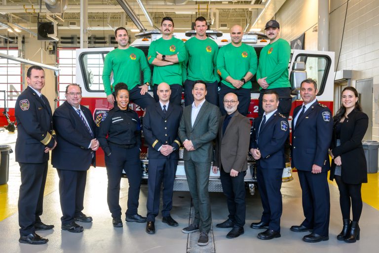 Laval et son Service de sécurité incendie renouvellent leur entente avec Urgences-santé avec quelques améliorations afin d’accroître leur réponse aux appels d’urgence. (Photo gracieuseté – Vincent Girard)