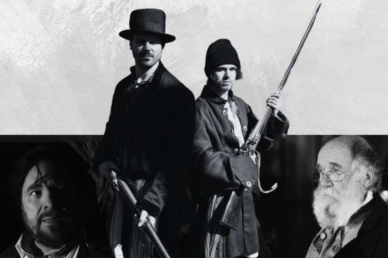 Le Parti Québécois de Mille-Îles propose une représentation gratuite du film québécois indépendant Aux âmes Patriotes, le dimanche 22 février, à 14h, au Théâtre du bout de l’île. (Photo gracieuseté – Mathieu Trottier-Kavanagh)