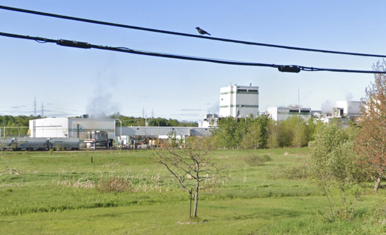 L'usine de fabrication de produits chimiques ERCO MONDIAL de Gatineau. (Capture d'écran - Google Maps)