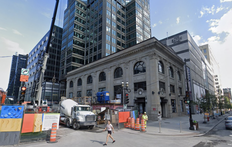 L'agence Voyage Lexus inc., visée par diverses amendes, était située au était situé au 1800, avenue McGill College, bureau 1015, à Montréal, avant de faire faillite. (Capture d'écran - Google Maps)
