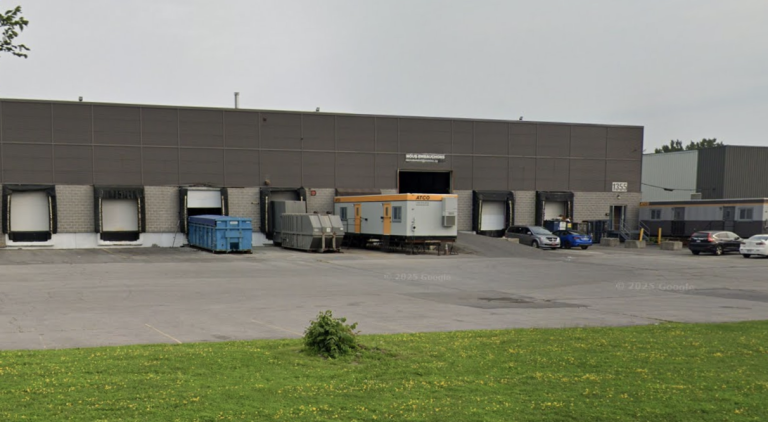 L'entreprise Solutions d'Aluminium Montréal située au 1355, boulevard Hymus, à Dorval. (Capture d'écran - Google Maps)