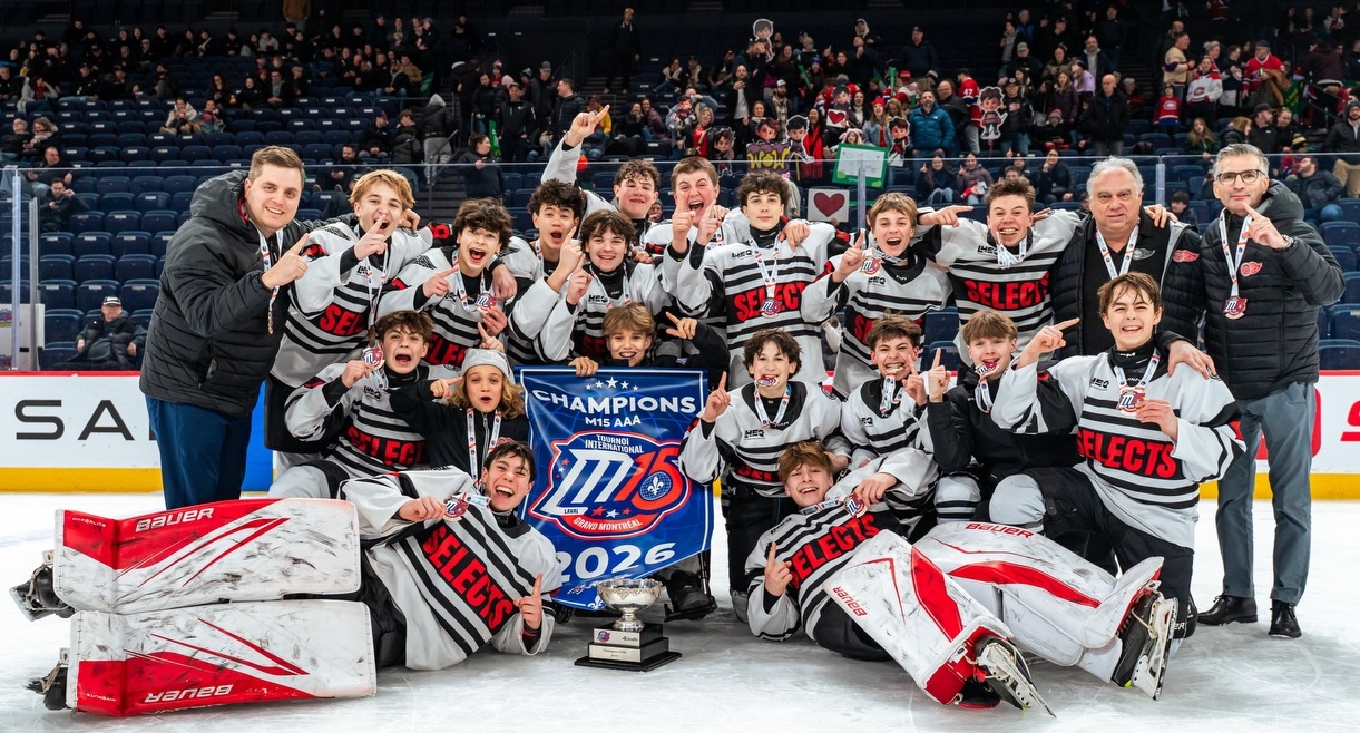 Les Sélects du Nord, champions de la catégorie AAA du Tournoi international M15 du Grand Montréal. (Photo gracieuseté - ALTA Média)
