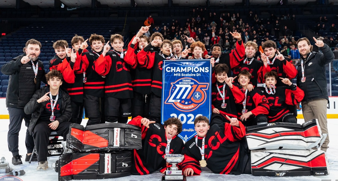 Le Collège Charles-Lemoyne a remporté le Tournoi M15 du Grand Montréal dans la catégorie scolaire (D1). (Photo gracieuseté - ALTA Média)