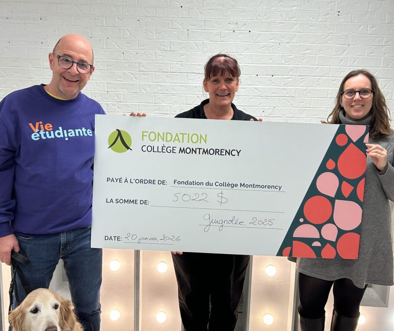 Depuis ses débuts en 1985, la Fondation du Collège Montmorency a attribué 6,5 M$ à ses programmes de bienfaisance, ses fonds réservés et au Collège. (Photo gracieuseté)