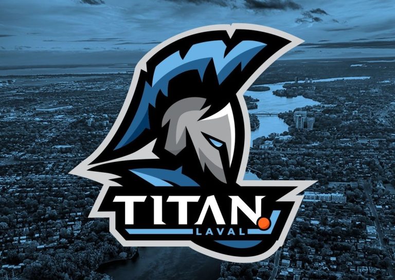 Le logo du Titan de Laval qui fera son entrée dans la LNHB à compter de la saison 2026. (Photo gracieuseté)