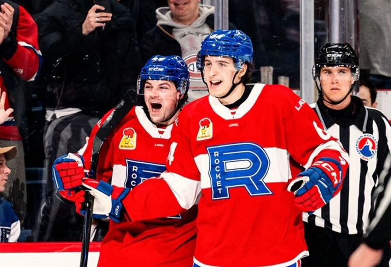 Le Rocket se qualifie pour les séries éliminatoires pour une deuxième année de suite. (Photo gracieuseté - Rocket de Laval)