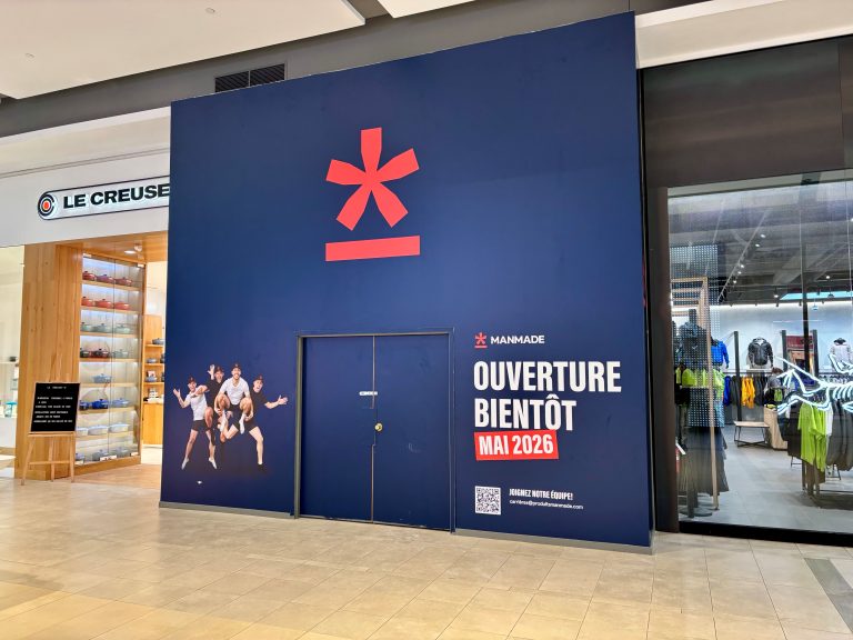 Le premier magasin Manmade ouvrira ses portes à Laval au mois de mai. (Photo 2M.Média – Patrick Marsan)