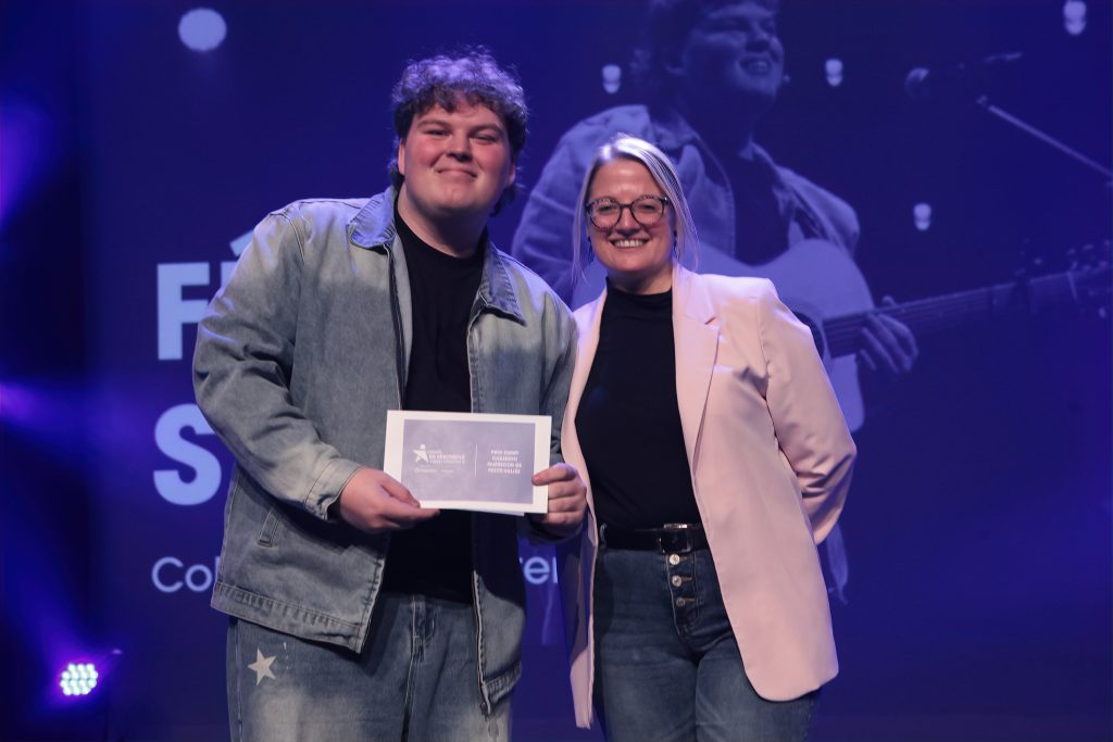 Félix St-Jean a gagné une bourse de 750$. (Photo gracieuseté)