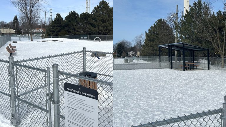 Un nouveau parc canin ouvert à Laval La nouvelle aire d’exercices pour chiens du parc Val-des-Arbres. (Photo gracieuseté - Ville de Laval)
