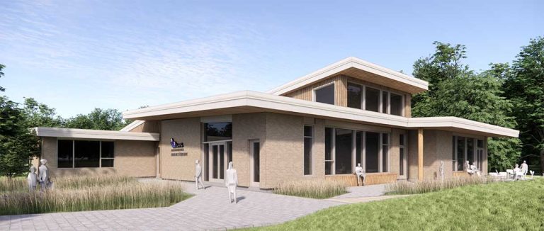 Bois de l’Équerre: le comité exécutif tranche pour la Maison de la Forêt-Urbaine Modélisation de la Maison de la Forêt-Urbaine, dont le chantier à l’entrée du bois de l’Équerre au 49, rang de l’Équerre dans Sainte-Rose devrait prend fin en octobre prochain.