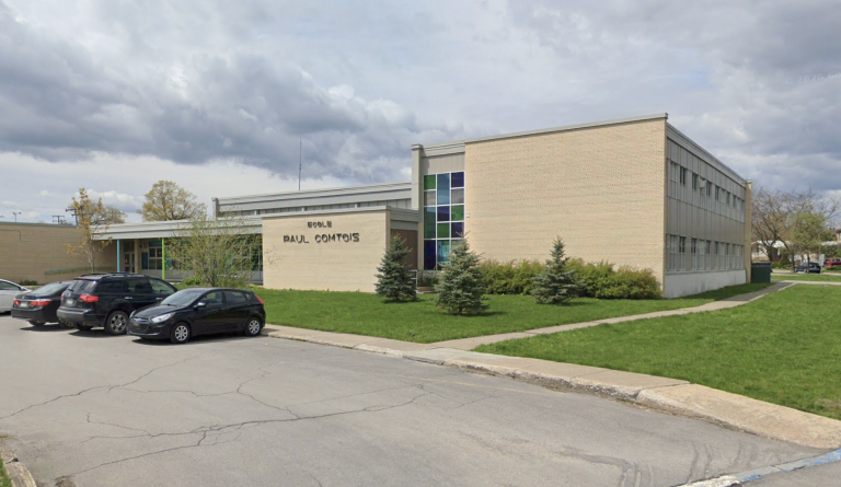 L’école primaire Paul-Comtois est située au 1701, rue de Lucerne, et dessert les quartiers de Vimont et d’Auteuil. (Capture d'écran - Google Maps)