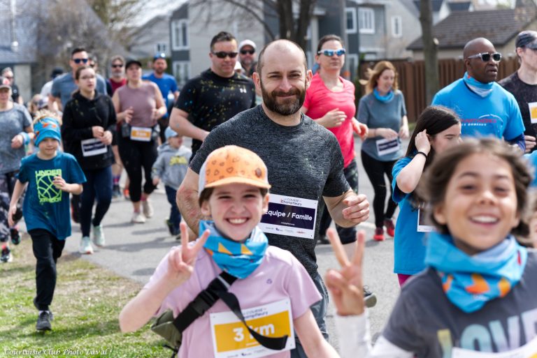 Photo prise lors de l'édition 2025 de la Course ôChampfleury. (Photo gracieuseté)