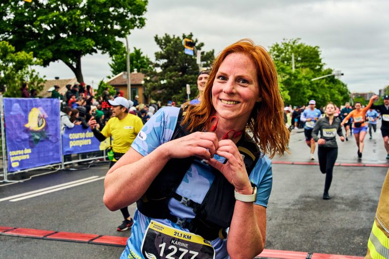 La Course des pompiers de Laval aura lieu beau temps, mauvais temps. (Photo gracieuseté - Jany Tremblay)