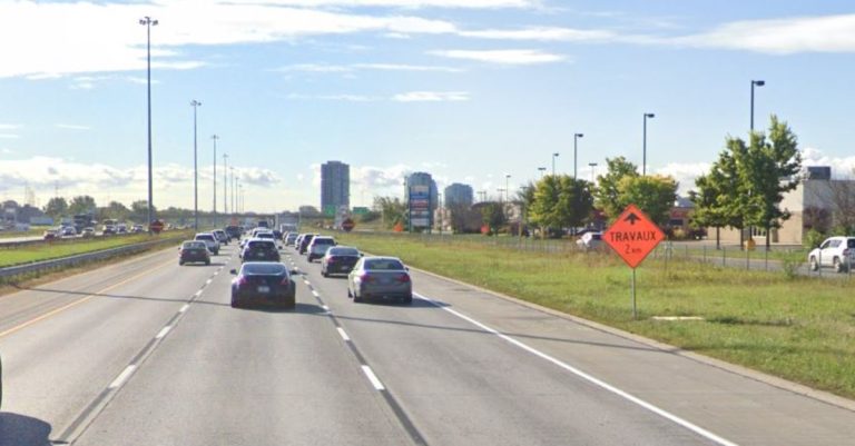 Des travaux de réparation de la route nécessitent des fermetures de tronçons des autoroutes 13 et 15 en cours de semaine, à Laval. (Photo 2M.Media - Archives)