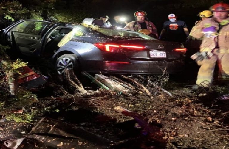 Un jeune garçon de 17 ans demeure toujours dans un état jugé critique à la suite de ce grave accident survenu dans Sainte-Rose, dans la nuit du jeudi 11 juin. (Photo gracieuseté)
