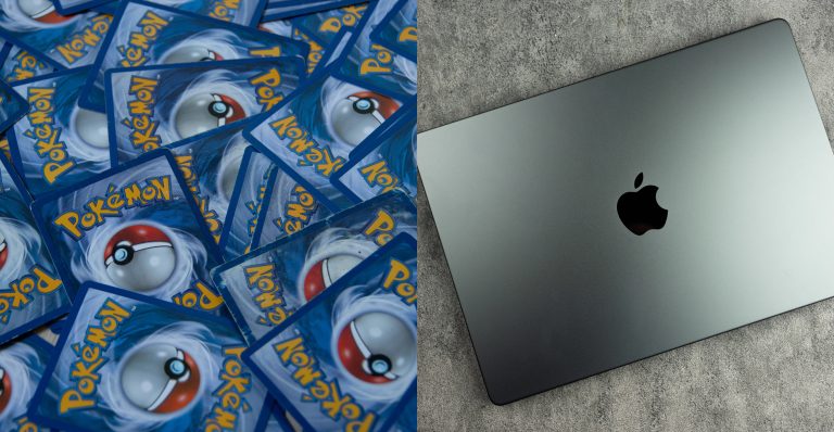 Le phénomène des cartes Pokemon et la passion pour les ordinateurs portables de type Macbook entraîne une vague de vols violents sur son territoire, prévient la police de Laval. (Photos gracieuseté - Depositphotos)