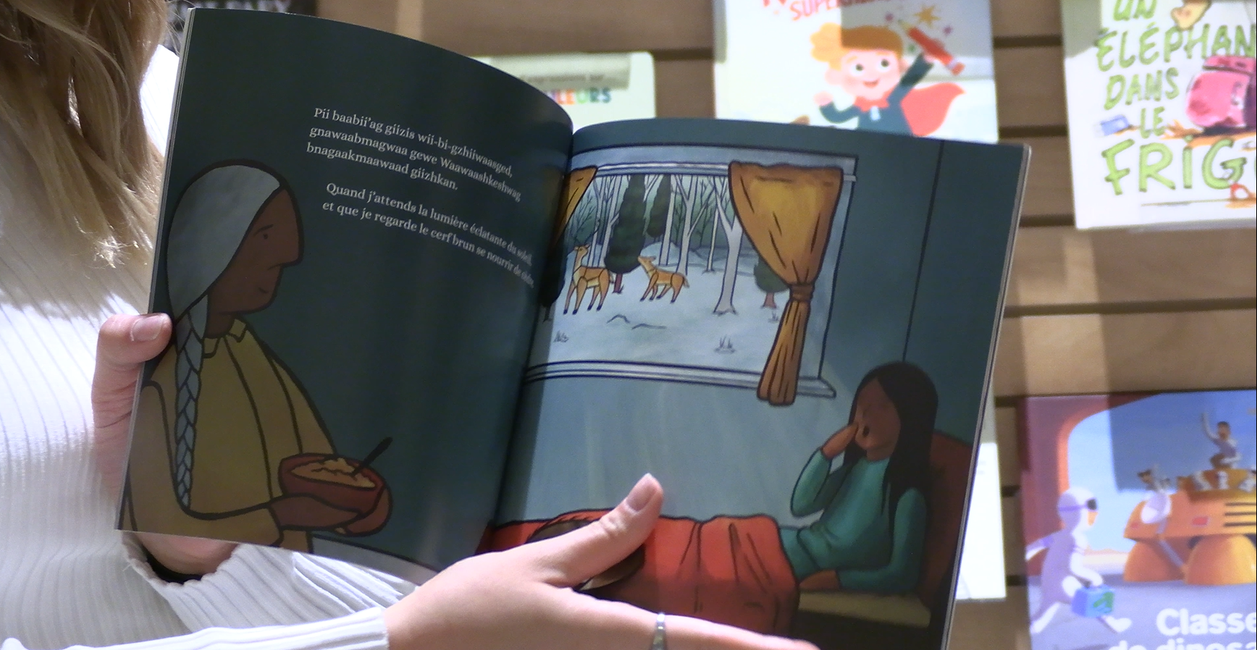 La Terre me parle: Un livre sur les saisons. (Photo 2M.Media – Corinne Prince)