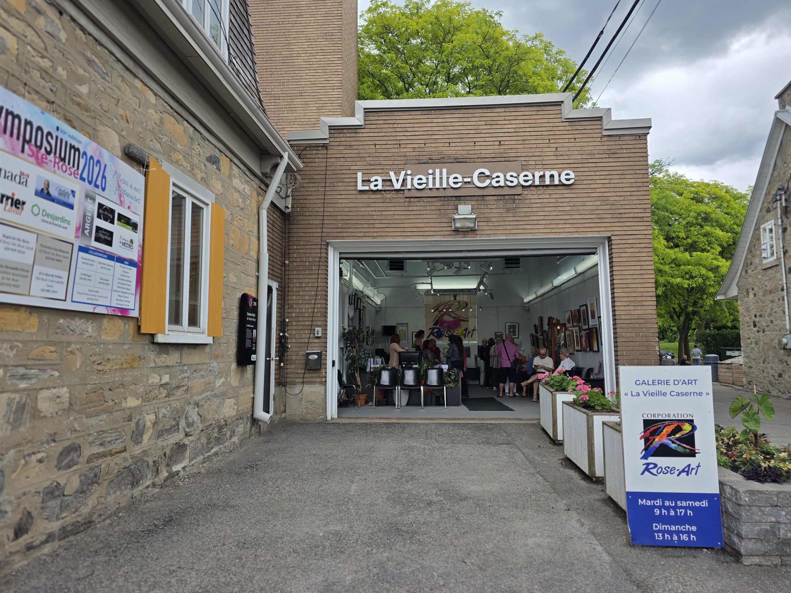 Galerie la Vieille Caserne. (Photo 2M.Media – Corinne Prince)